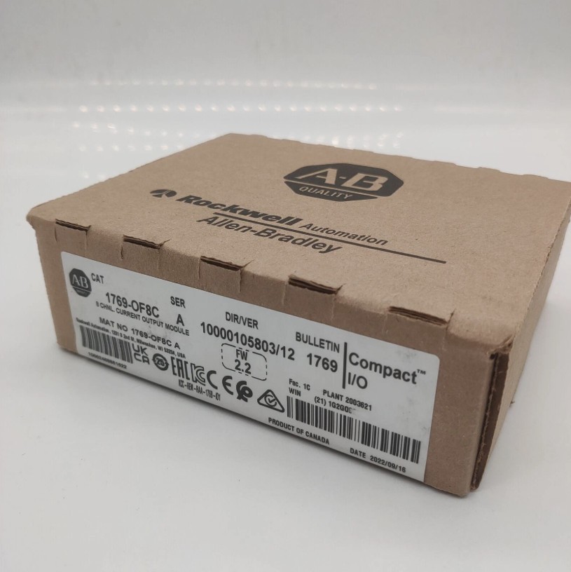 AB 1769-OF8C/A AB CompactLogix 8 Pt A/O Current Module New Sealed Free Shipping