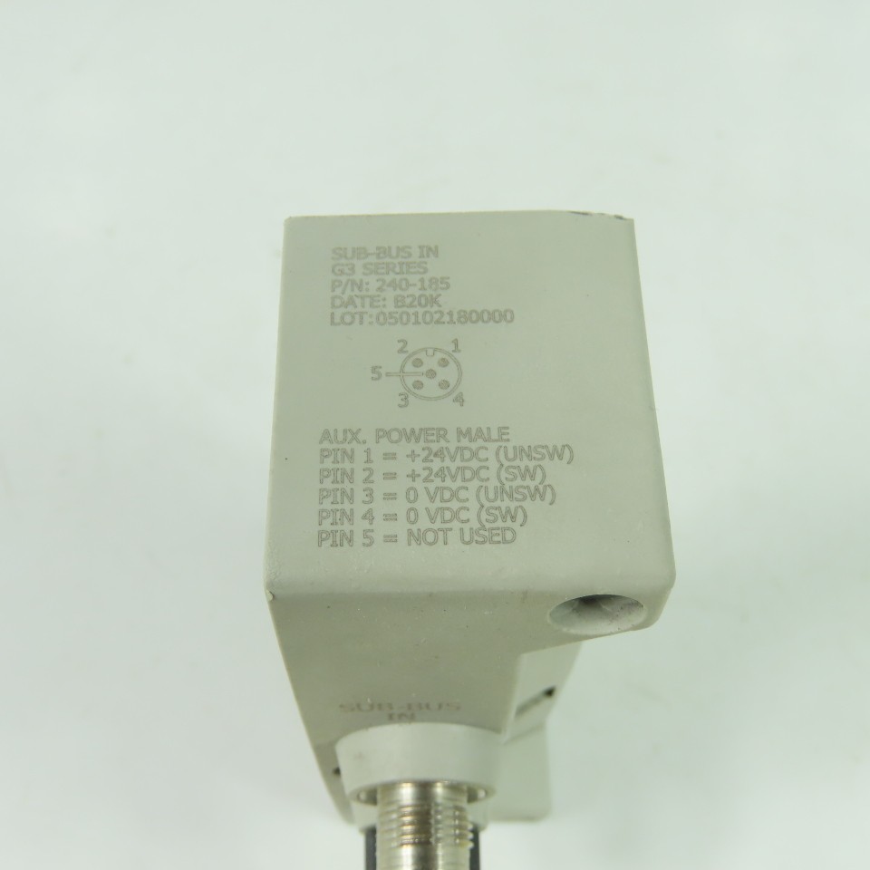 Numatics 240-185 G3 Series Sub-Bus In Aux Power Input Module