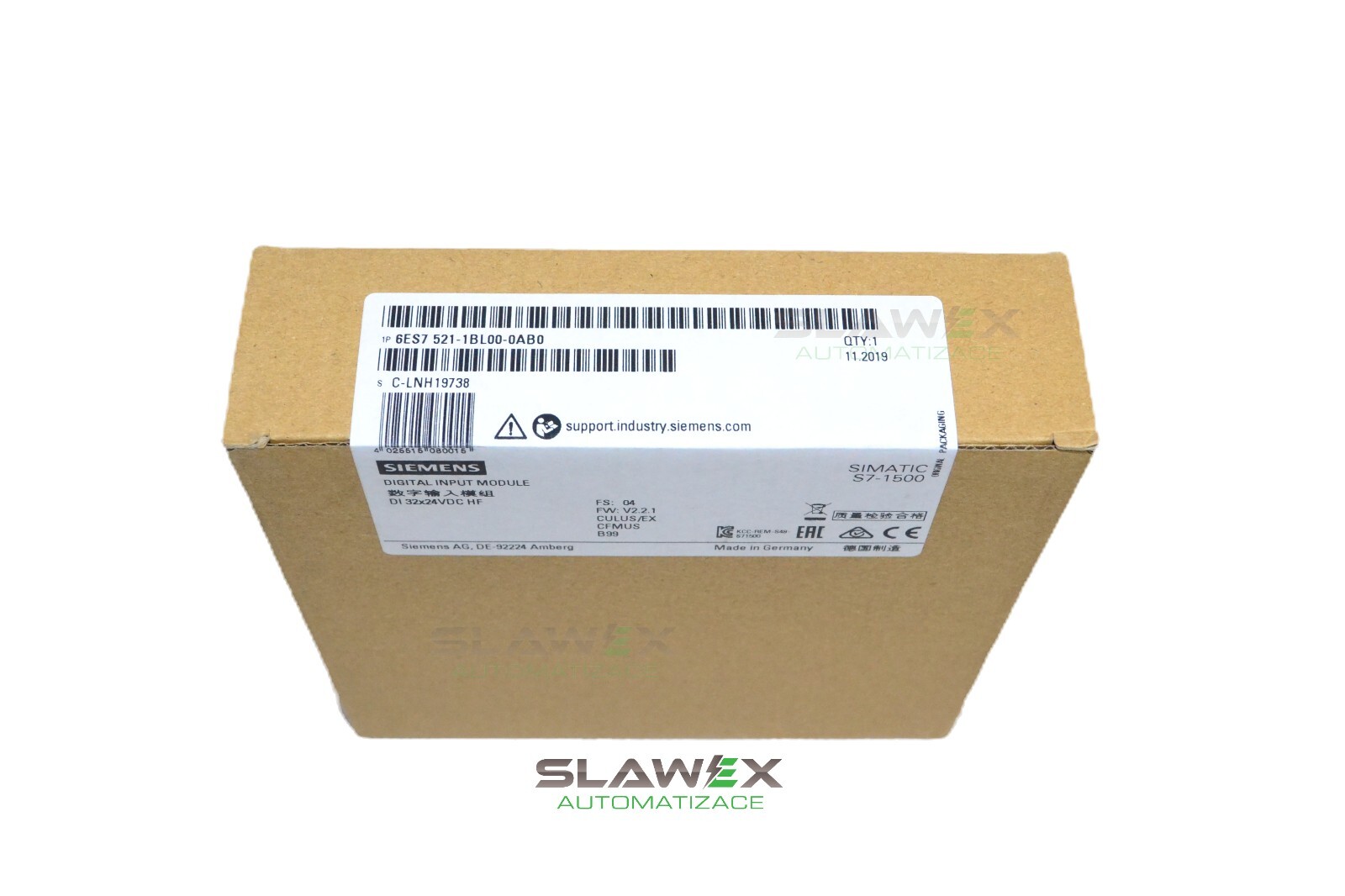 Siemens 6ES7 521-1BL00-0AB0 SM521 PLC Simatic DIx32 S7-1500