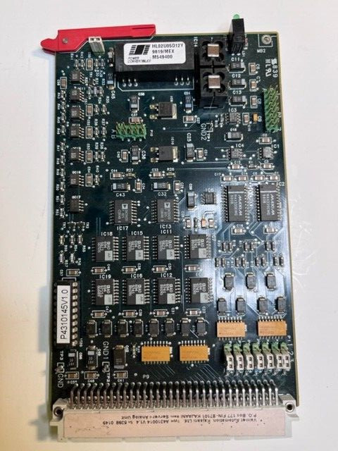 Metso Automation A4310014, A4310014V1.4 Server-i Analog Unit Valmet Kajaani