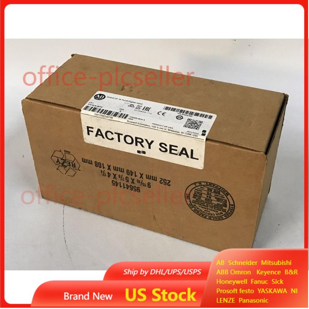 New Allen-Bradley 1791ES-IB16 CompactBlock Guard I/O 16 Point Input