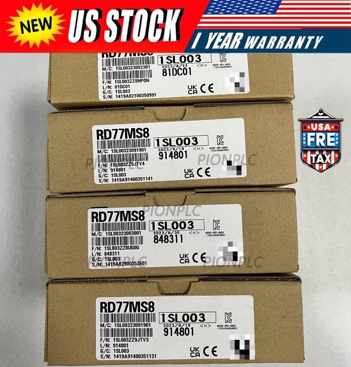 New In Box Mitsubishi RD77MS8 Simple Motion Unit Module
