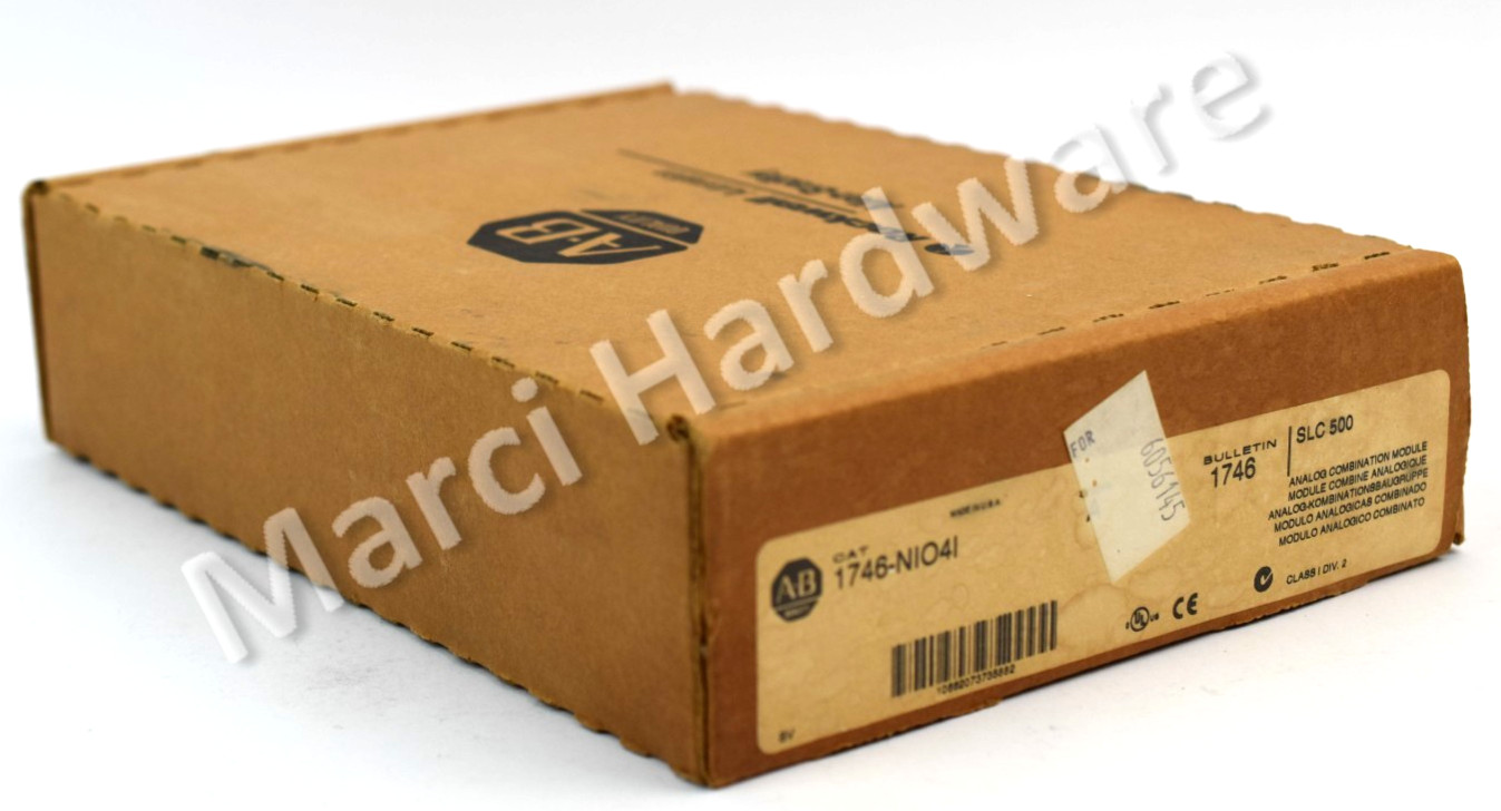 SEALED Allen-Bradley 1746-NIO4I Ser A SLC 500 High Resolution Analog 2-In/2-Out