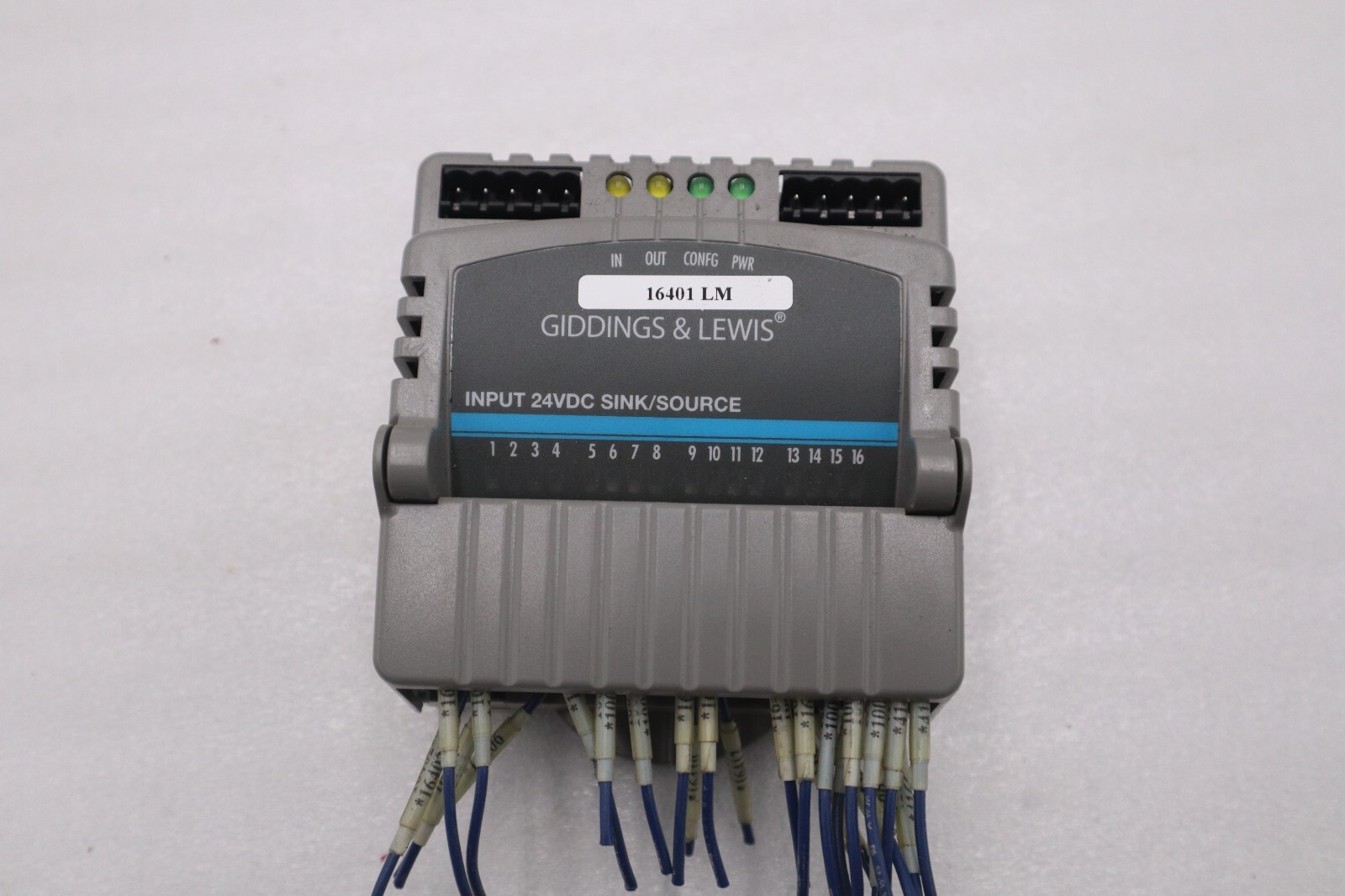 GIDDINGS & LEWIS M.1300.7372 R1 Input Module 24VDC SINK/SOURCE STOCK 621-D