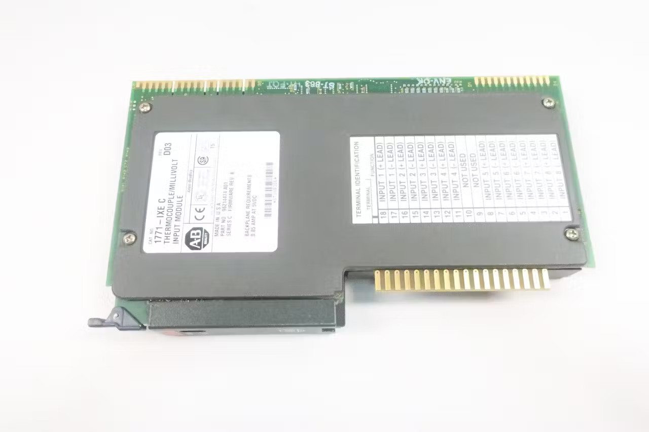 Allen Bradley 1771-IXE Thermocouple/millivolt Input Module Ser C
