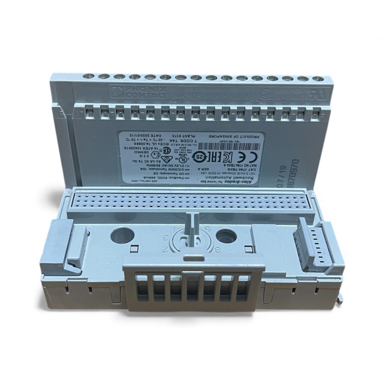 ALLEN BRADLEY 1794-TB3G SERIES A TERMINAL BASE 1794TB3G