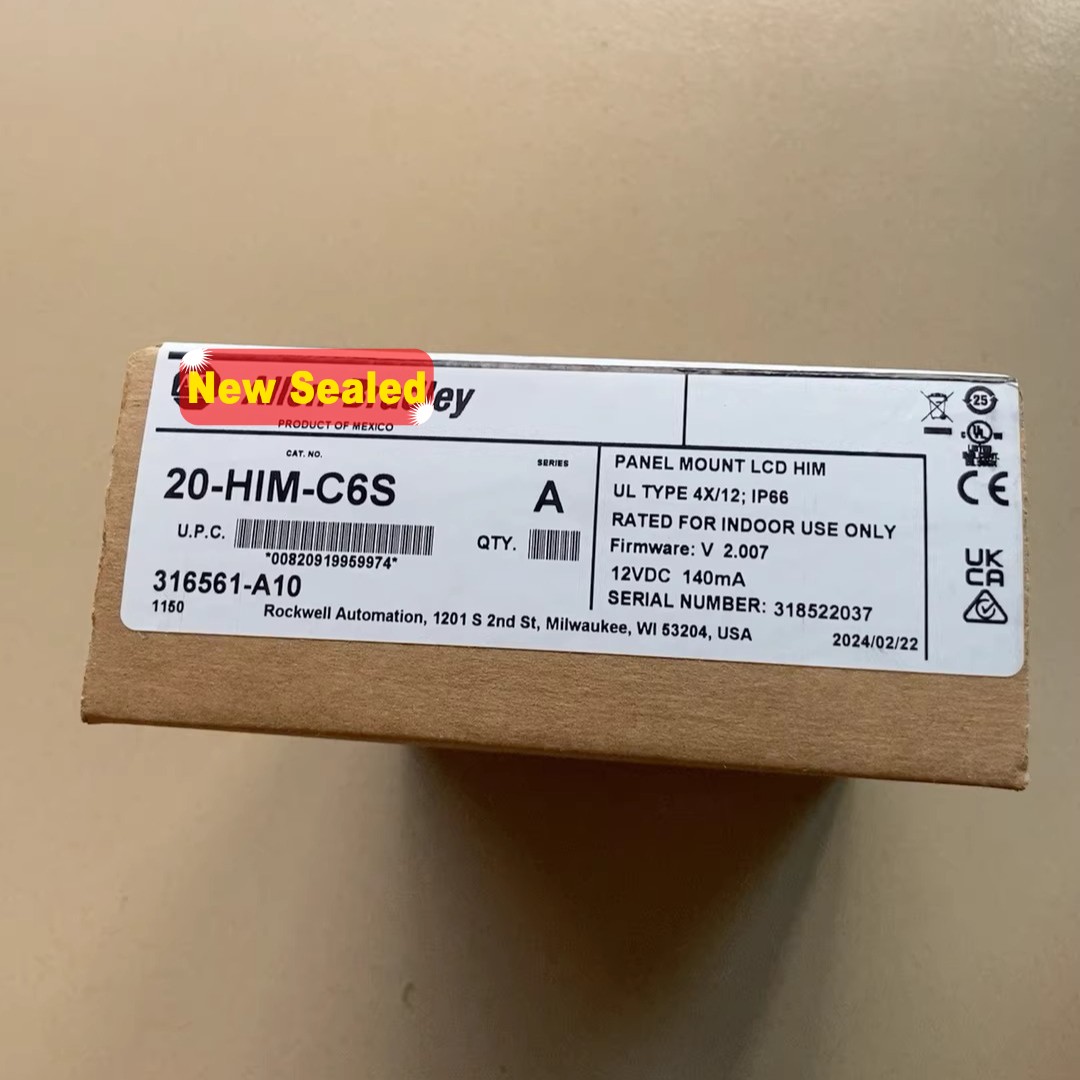 20-HIM-C6S Ser A Panel Mount LCD HIM AB 20 HIM C6S Factory Sealed Fast Shipping