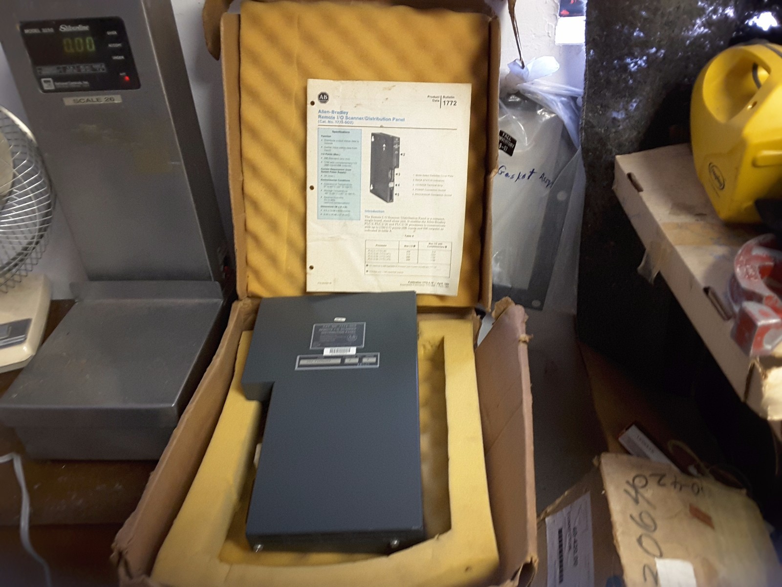 ALLEN BRADLEY 1771-SD2 REMOTE IO SCANNER MODULE DISTRIBUTION NIB NOS NEW $109