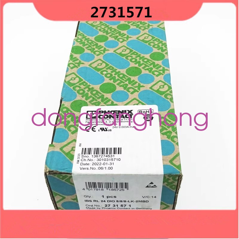 1pcs Phoenix Module IBS RL 24 DIO 8/8/8-LK-2MBD Terminal Module 2731571