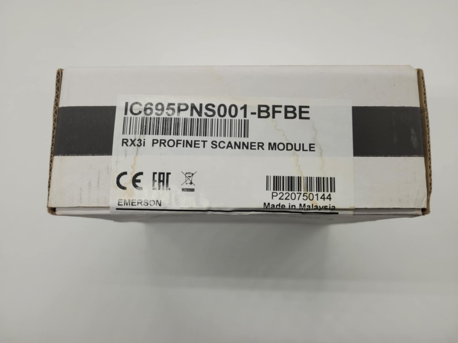 IC695PNS001-BFBE EMERSON PROFINET SCANNER MODULE NEW IN FACTORY SEALED BOX