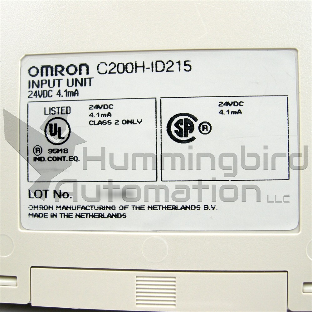 OMRON C200H-ID215 32-Channel 24V DC Input Module PLC *US SELLER* C200H SYSMAC