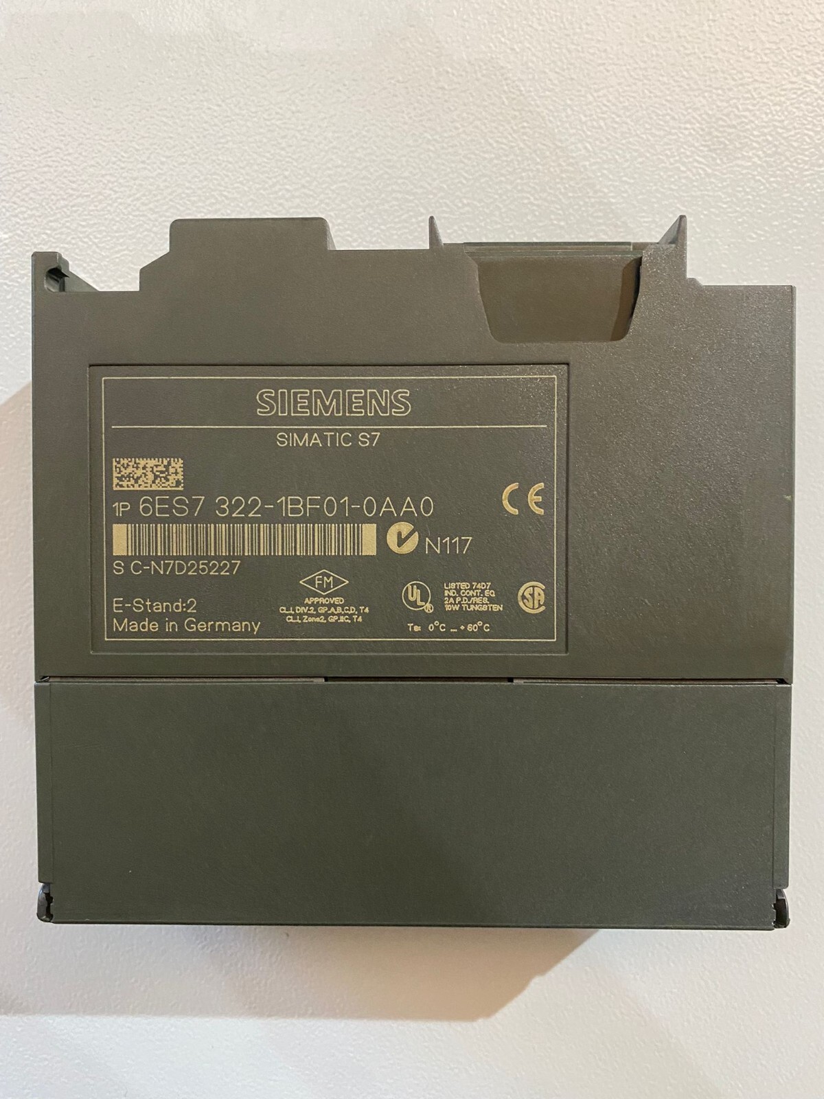 SIEMENS 6ES7 322-1BF01-0AA0