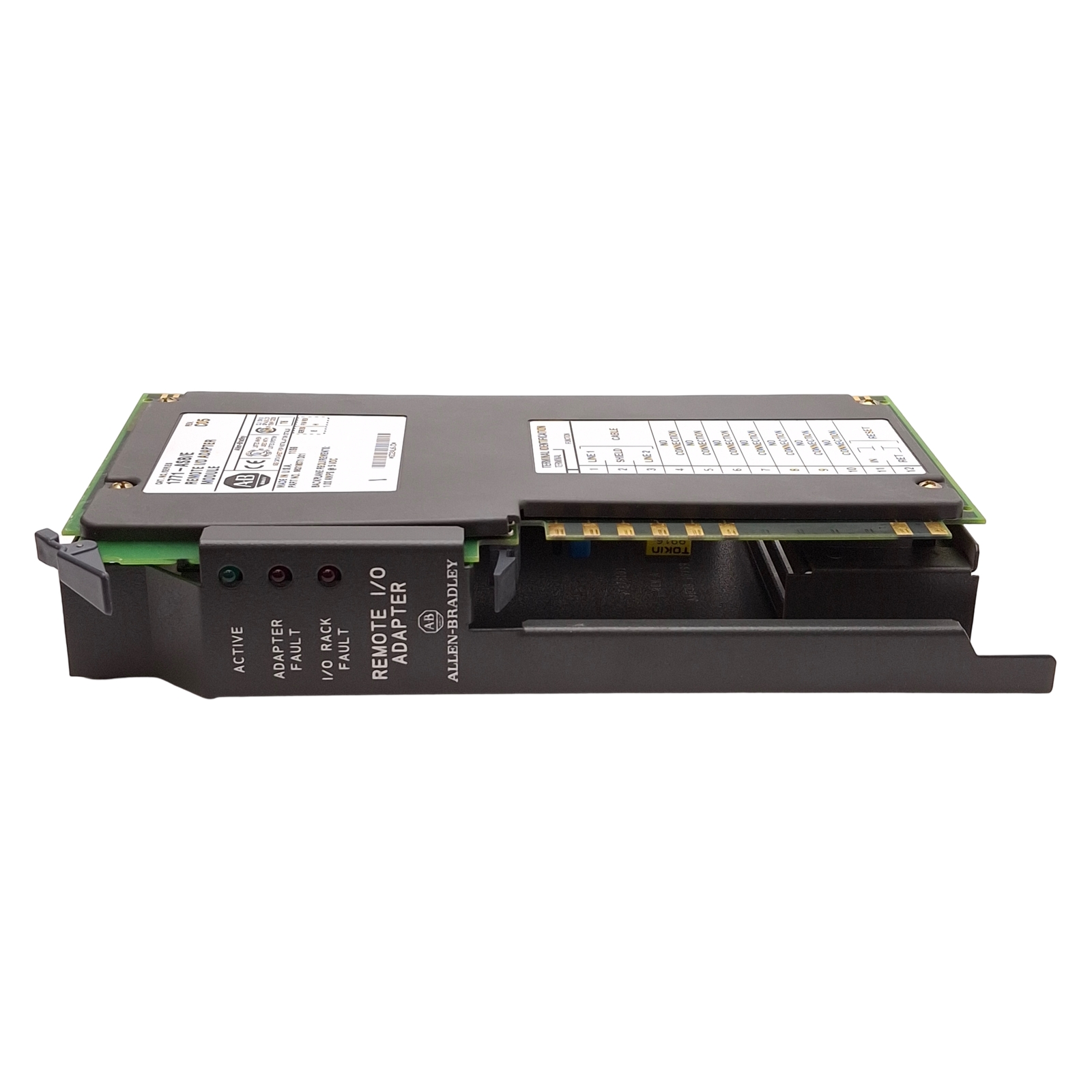 Allen Bradley 1771-ASB E Remote I/O Adapter Module, 32 Digital I/O, 5VDC 1A