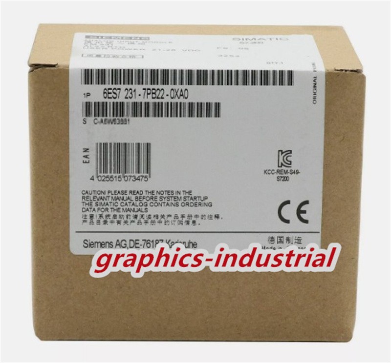 New IN BOX Siemens 6ES7 231-7PB22-0XA0/6ES7231-7PB22-0XA0 Modules