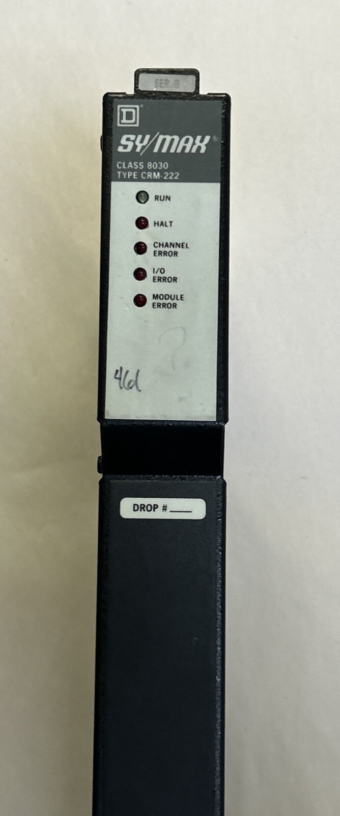 SQUARE D SYMAX,8030CRM-222,REMOTE INTERFACE MODULE
