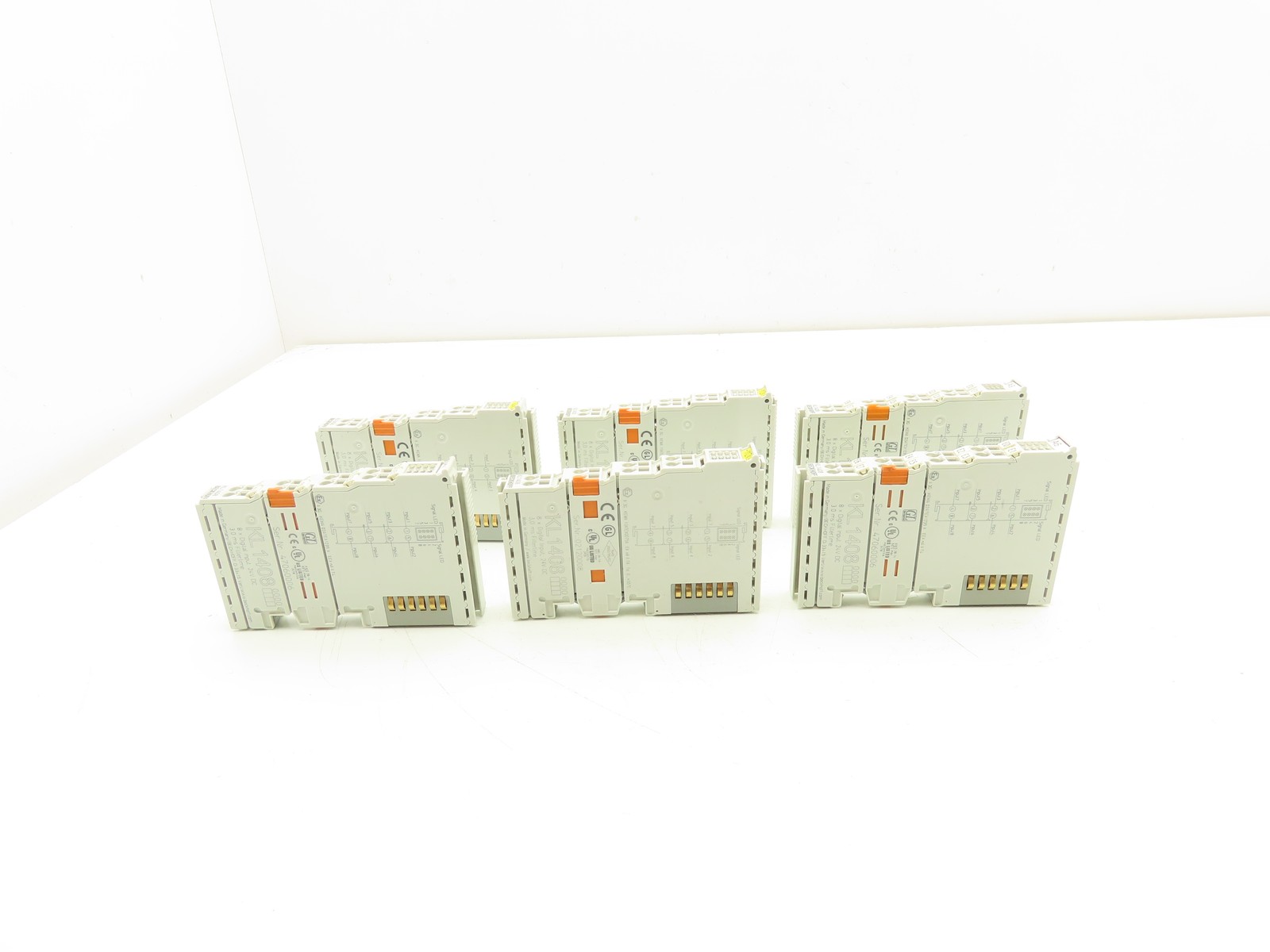 Beckhoff KL1408 Bus Terminal 8-channel Digital Input 24VDC 3ms Lot of 6