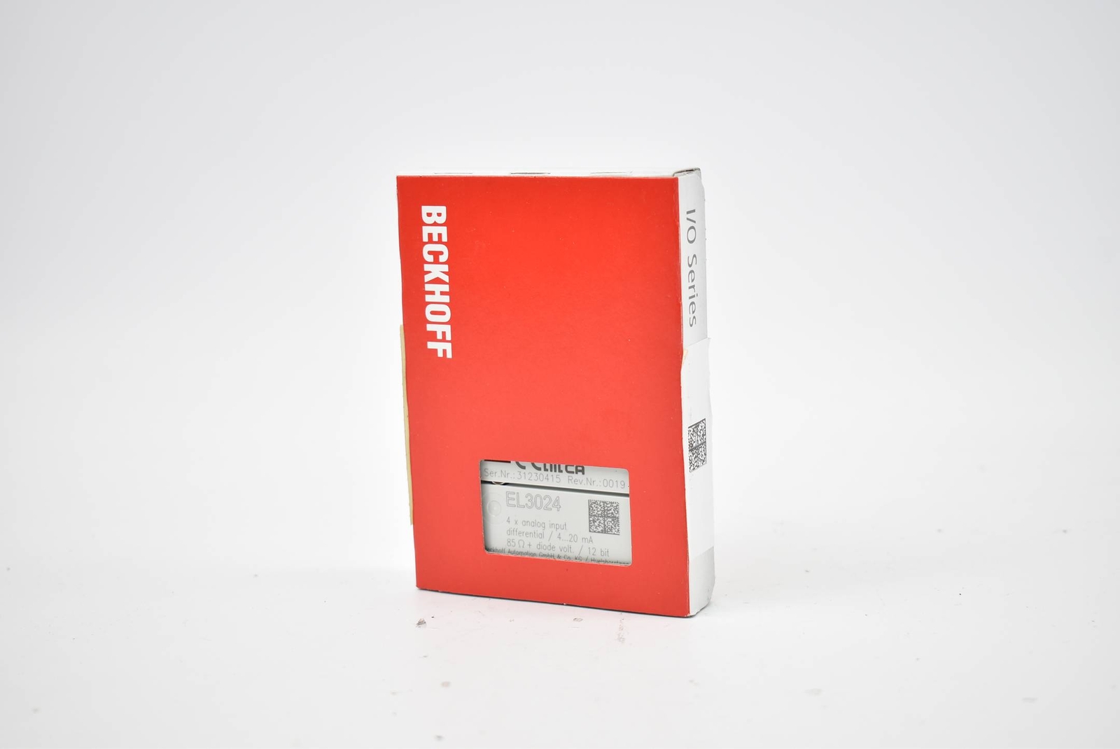 Beckhoff EtherCat Terminal 4-Channel Analog Input 4-20mA 12Bit EL3024 (EL 3024)