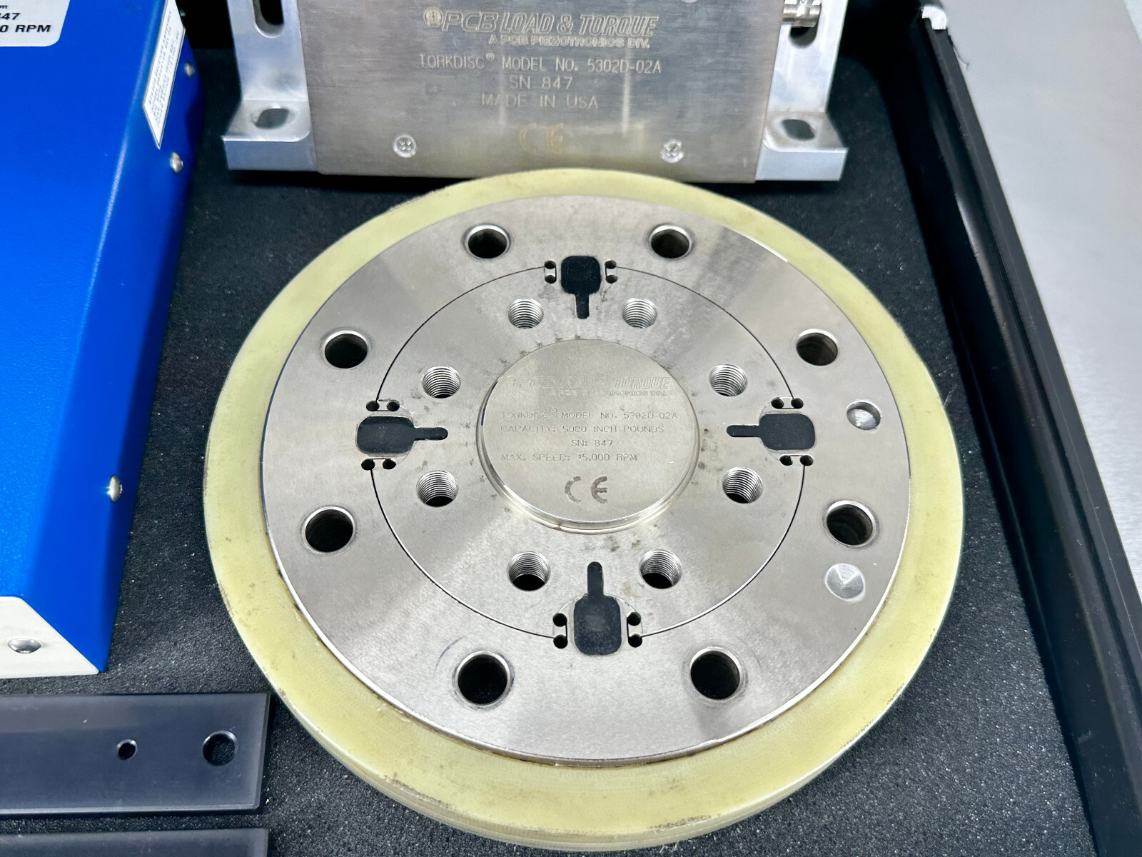 PCB Accumetrics TorkDisc Rotary Torque Sensing System Telemetry 5302D-02A AT4400
