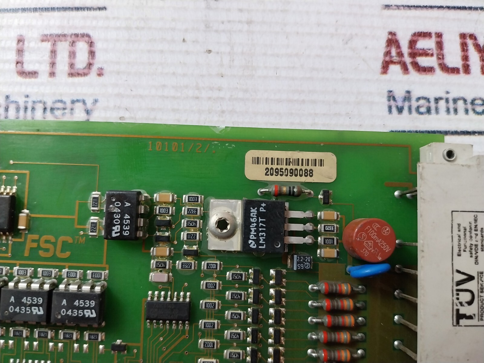 HONEYWELL FSC 10101/2/1 Fail Safe Digital Input Module 5VDC 8 mA