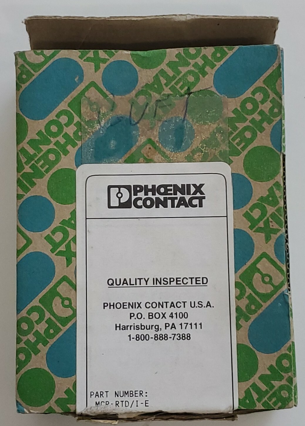 *NEW* Phoenix Contact MCR-RTD/I-E/NC RTD Converter 100Pt 4-Wire 24VDC + Warranty
