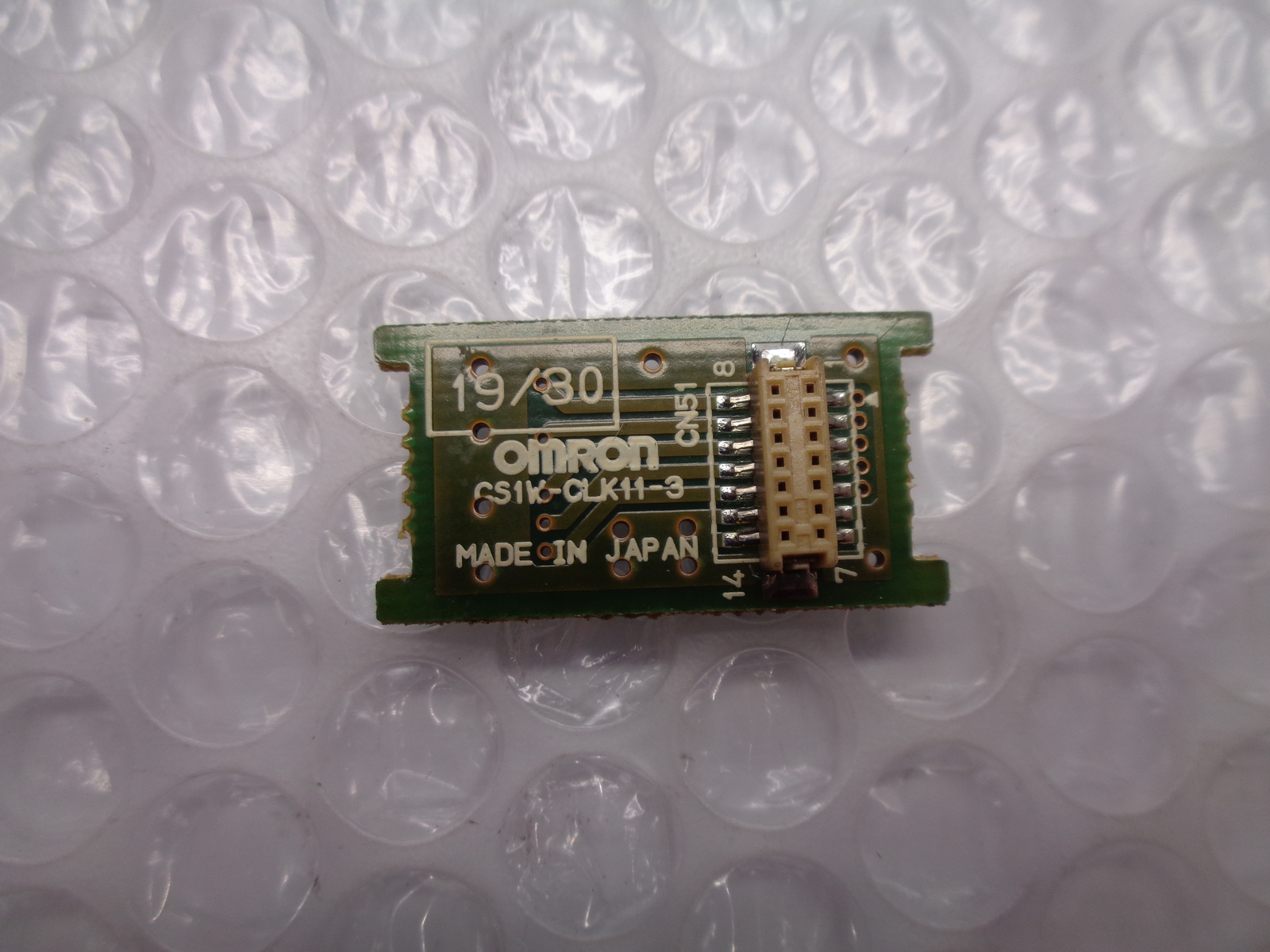 OMRON CS1W-CLK11-3 CONNECTOR CONTROL CARD NSNP