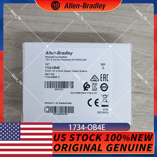 Allen Bradley 1734-OB4E Digital Output Module Ser C Free shipping