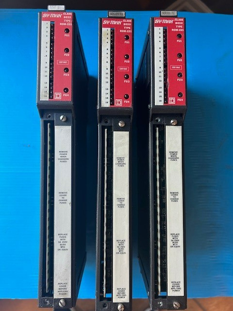 Square D 8030 ROM221 Sy/max Output Module Ser G, F2 qt/3
