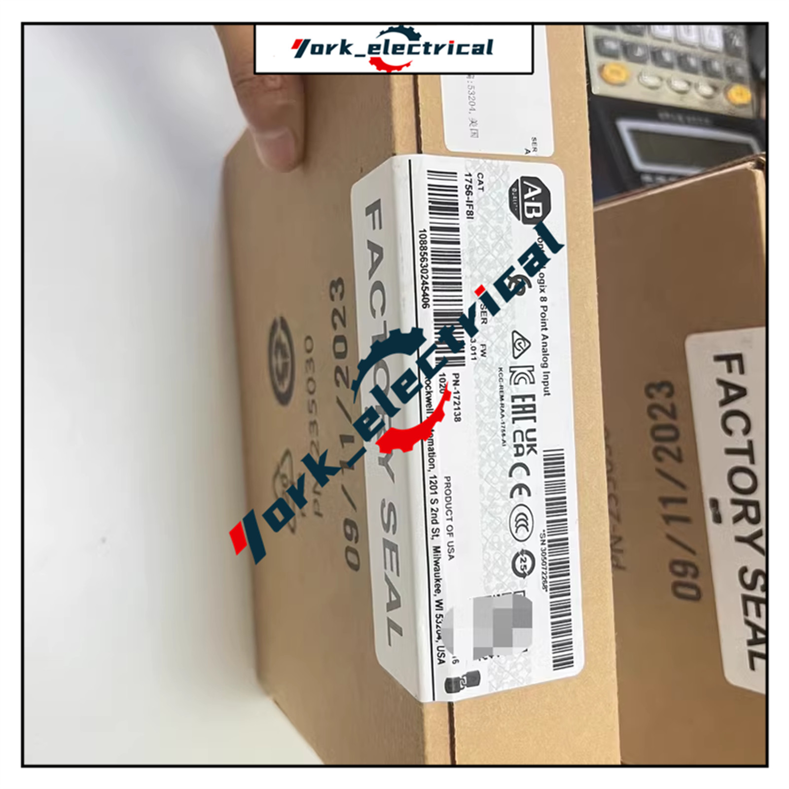 New Sealed AB 1756-IF8I /B ControlLogix 8 Point Analog Input Module 1756-IF8I