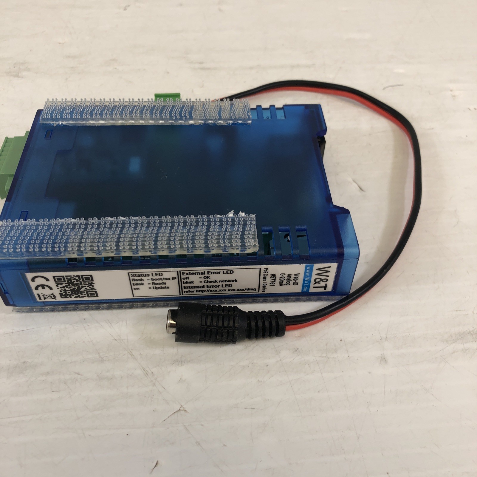 W&T WEB-IO ANALOG MODULE 0-20mA