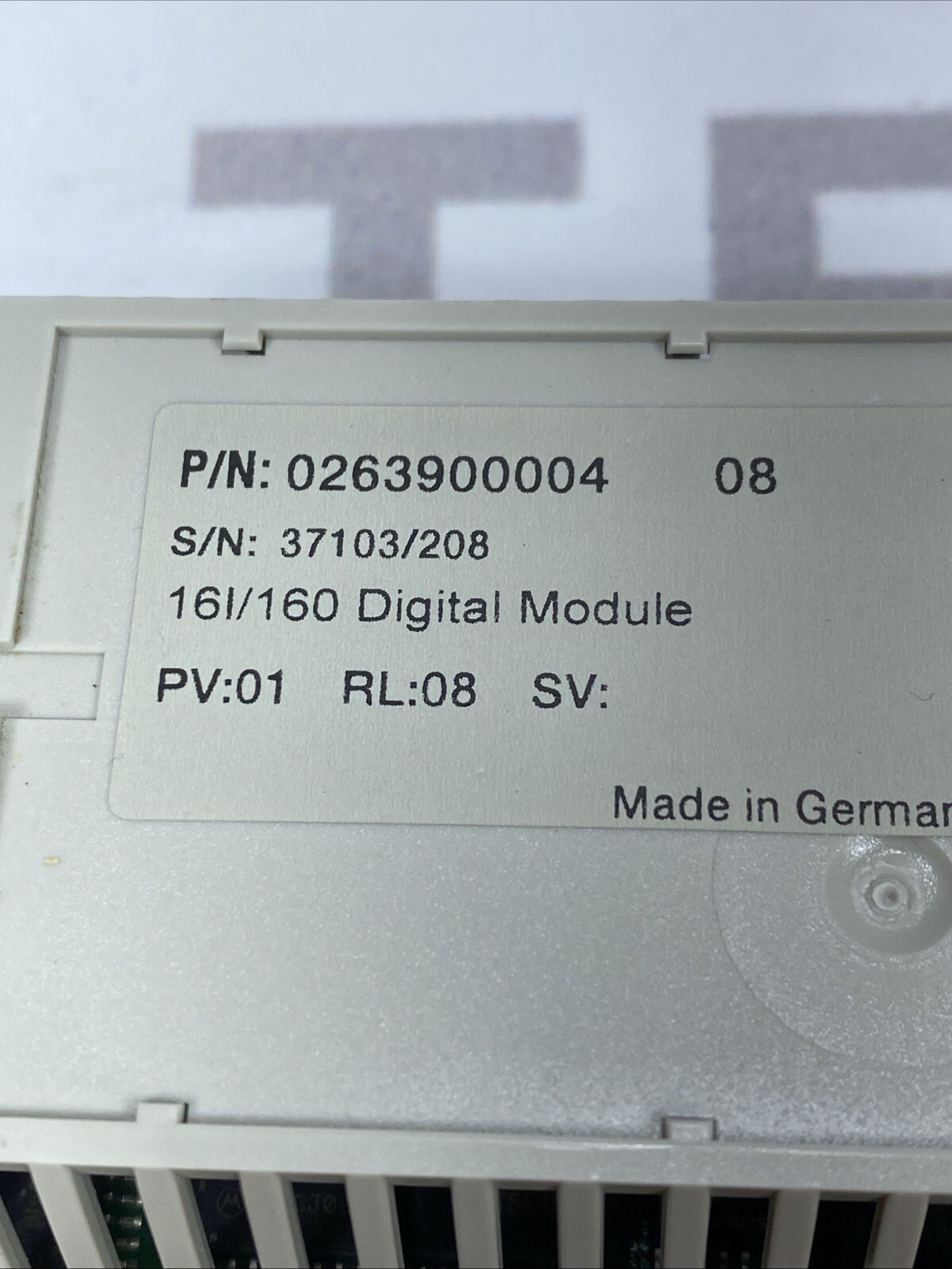 NUM 0263900004 MODULE 161/160 DIGITAL MODULE OVERNIGHT SHIPPING