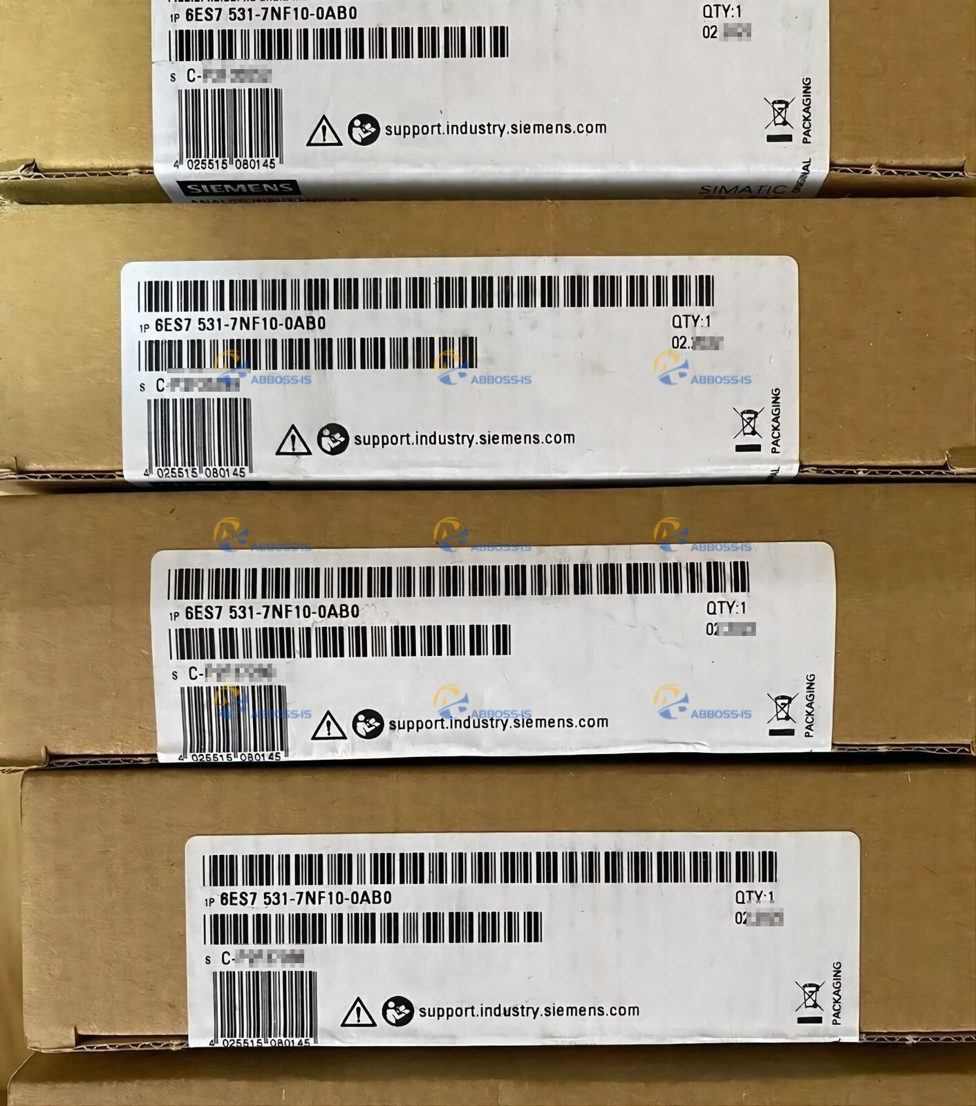 New Siemens S7-1500 analog input module 6ES7531-7NF10-0AB0 6ES75317NF100AB0