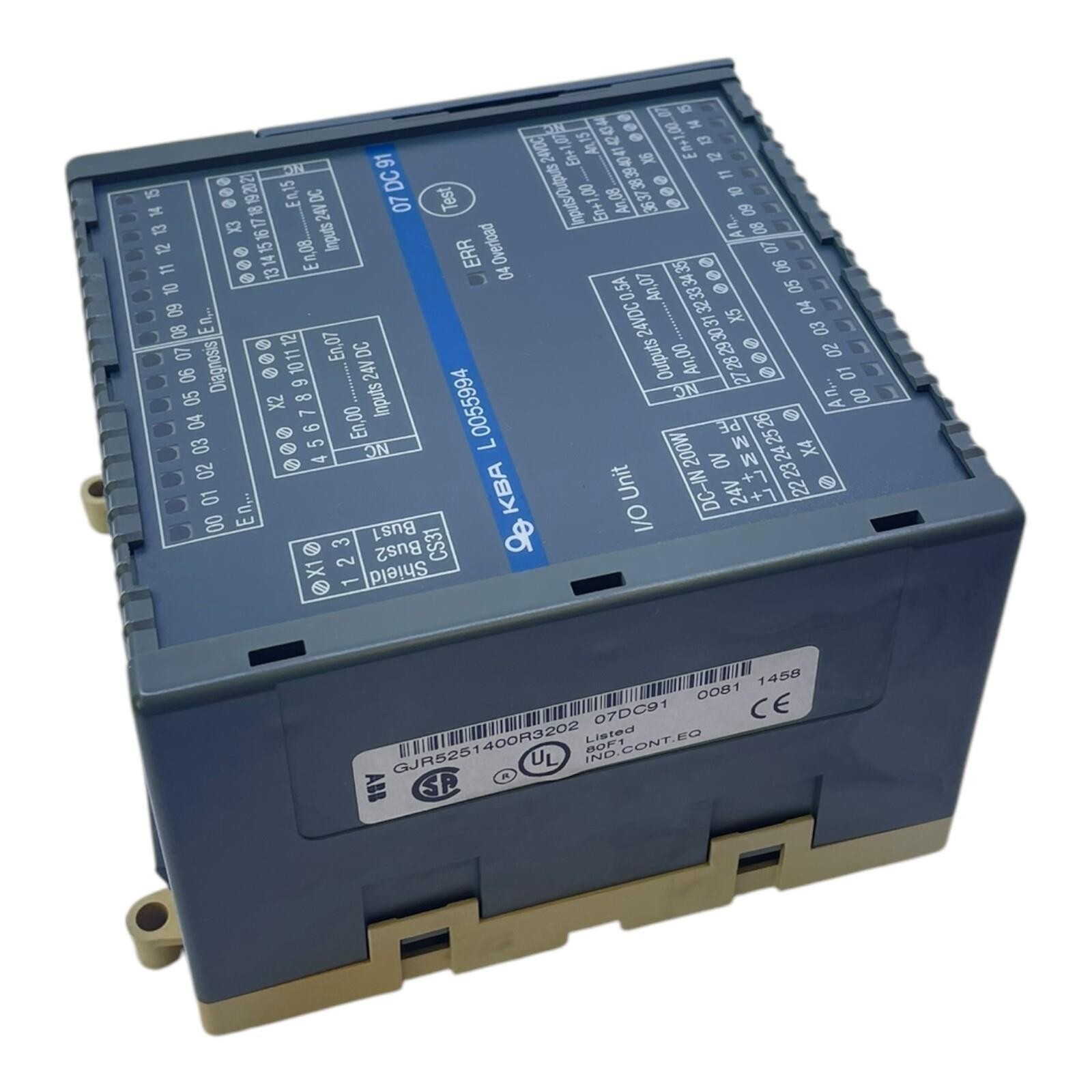 ABB 07DC91 I/O Module GJR5251400R3202 For Industrial Use Module