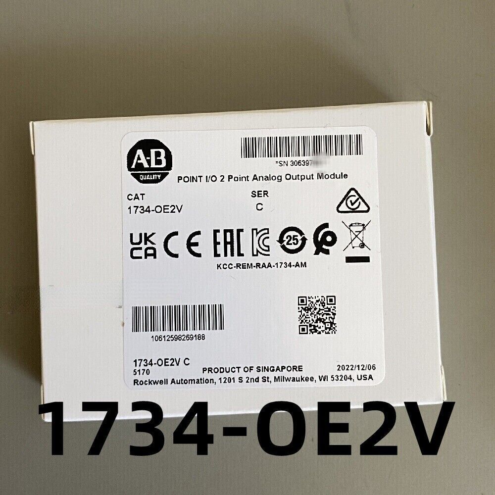 NEW Allen-Bradley 1734-OE2V / C POINT I/O 2 Point Analog Output Module