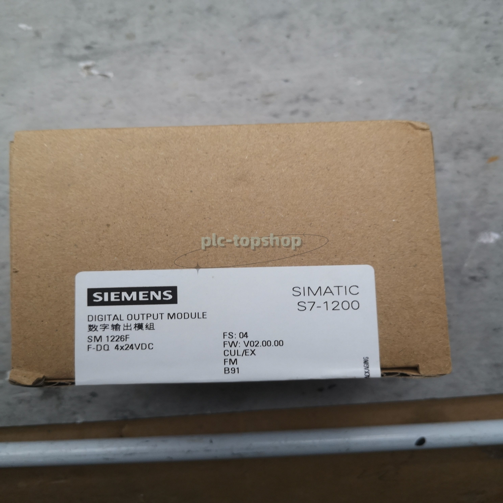 NEW IN BOX SIEMENS SIMATIC S7-1200 SM 1226F F-DQ DC 6ES7226-6DA32-0XB0 PLC