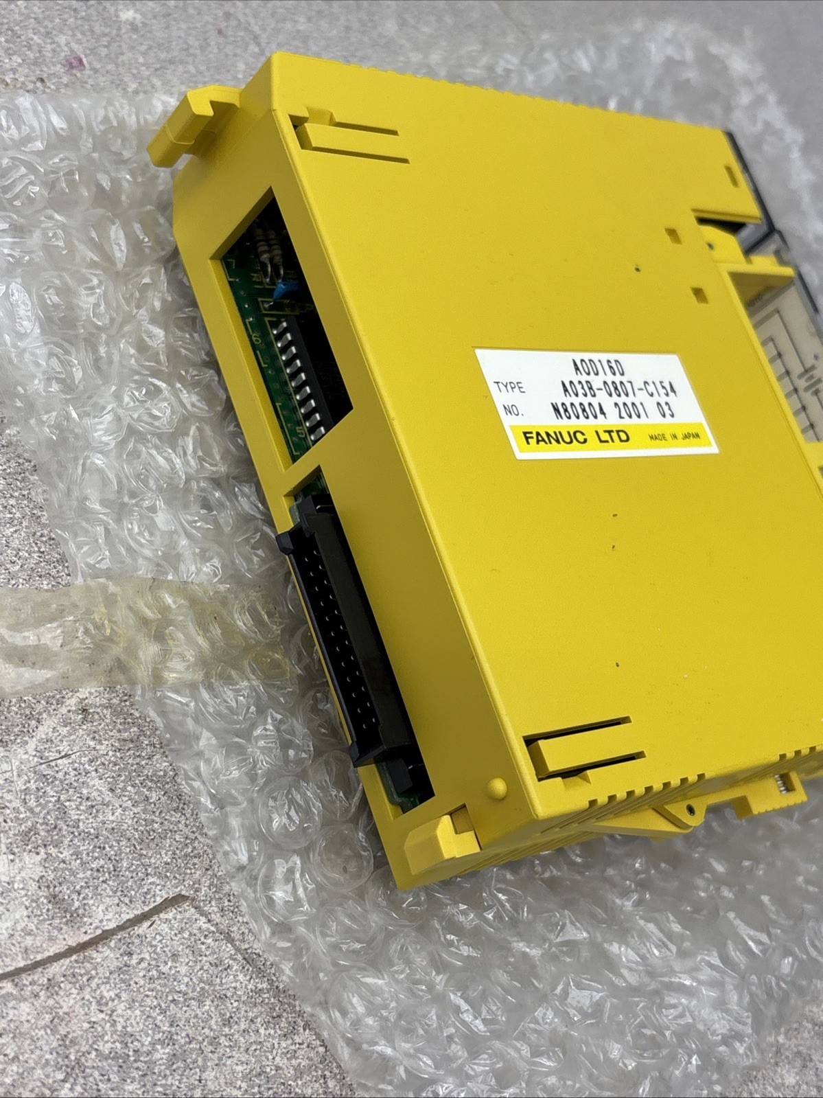 NEW FANUC A03B-0807-C104, AID16D, Digital I/O Module, 24Vdc, 16Pt