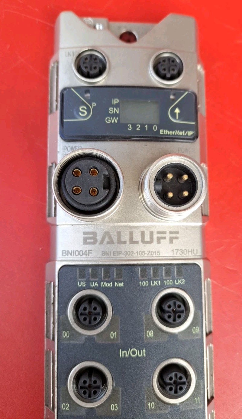 BALLUFF BNI004F BNI EIP-302-105-Z015 Ethernet/IP Module