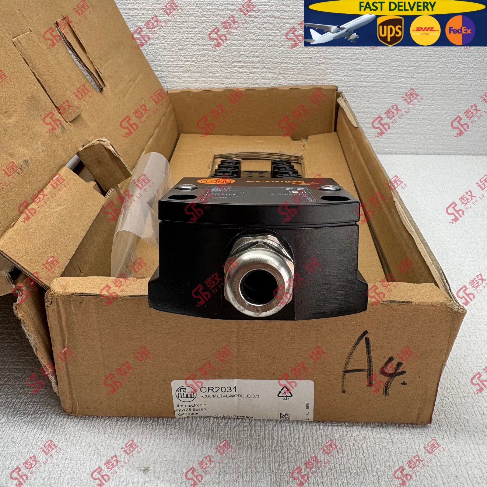 1Pcs New IFM CR2031 R360/METAL-MODULE/O/8 I/O module #by UPS or DHL express