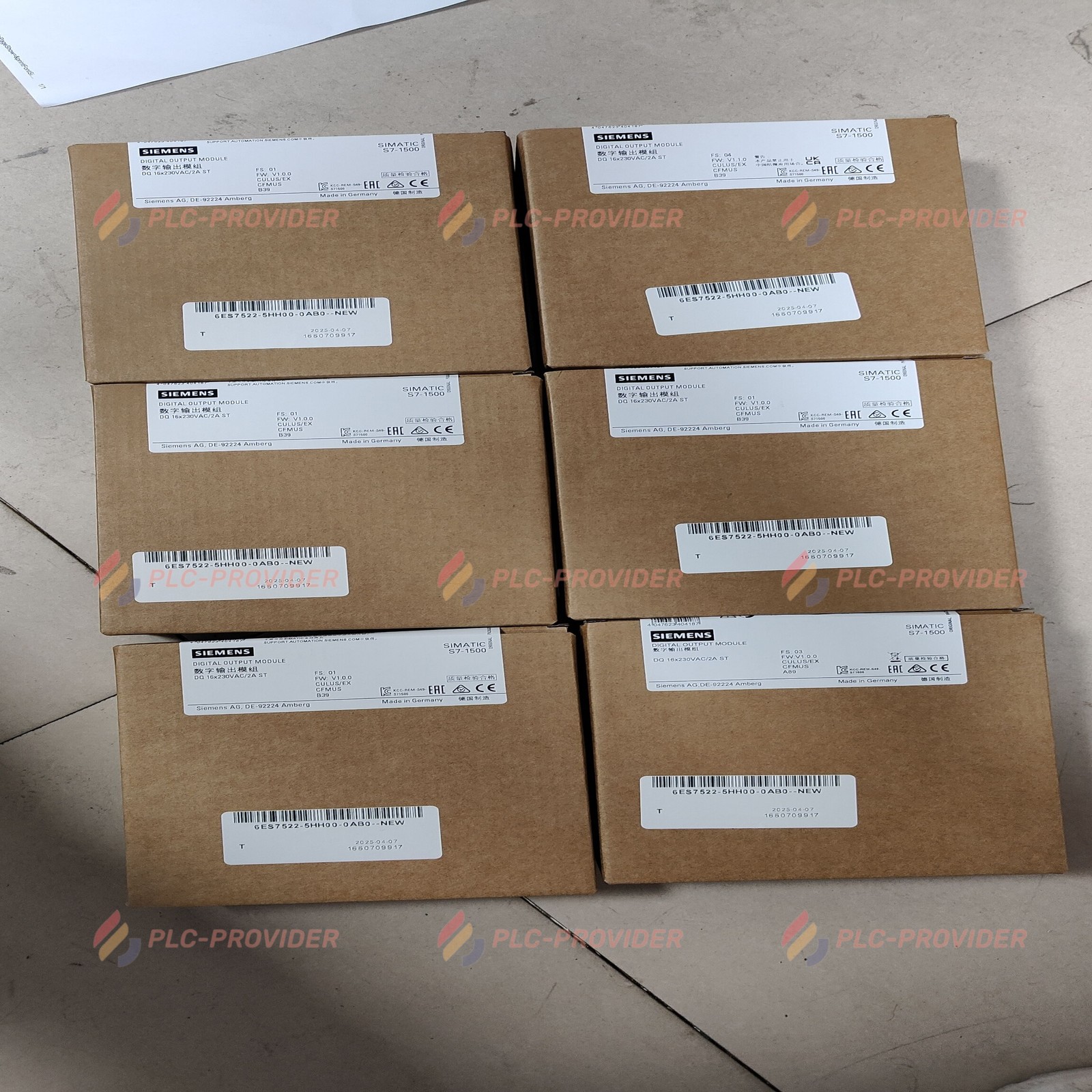1PC 6ES7522-5HH00-0AB0 Siemens Brand New Good Quality