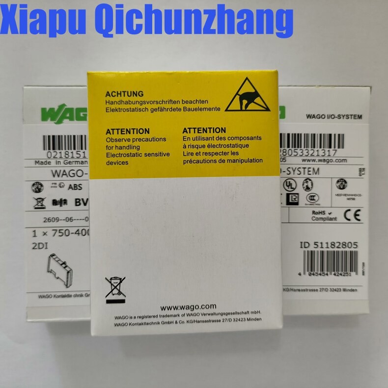 New WAGO 750-400 module 2DI