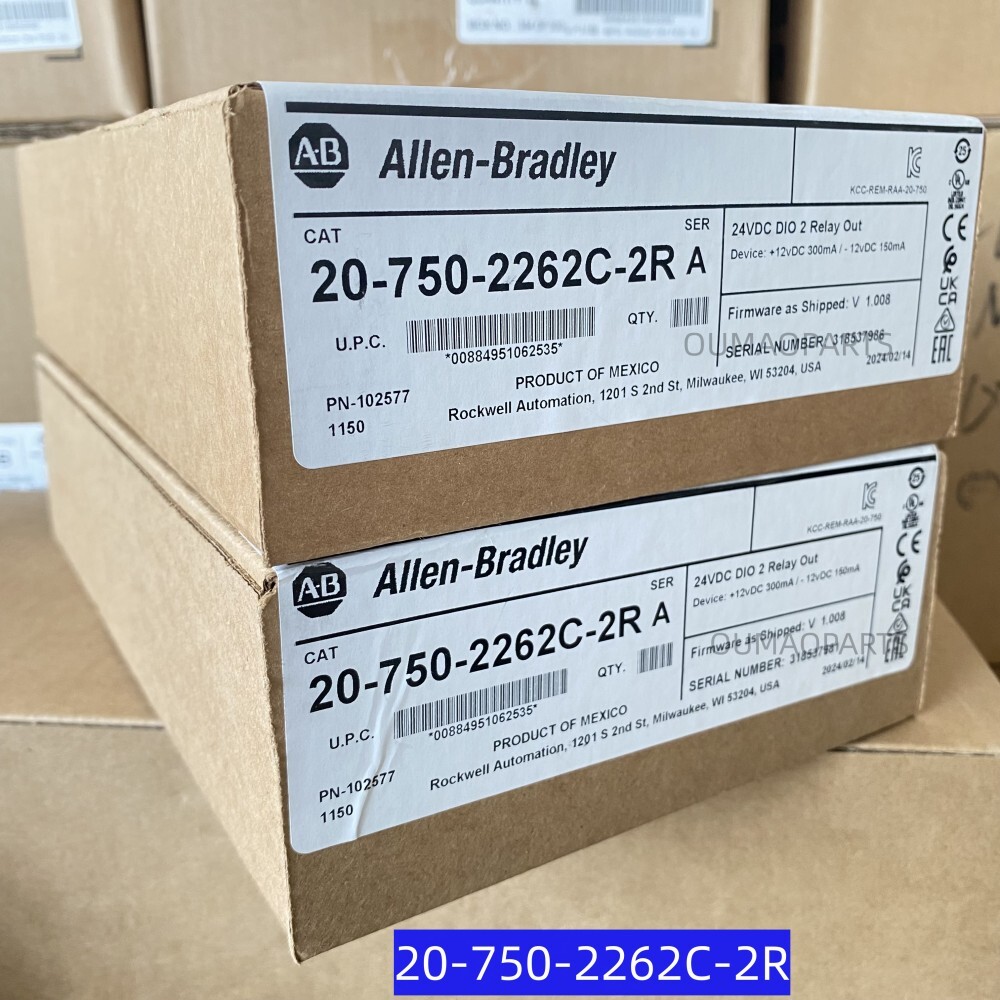 New 20-750-2262C-2R US 207502262C2R PowerFlex 750 24V DC IO Option Module TX