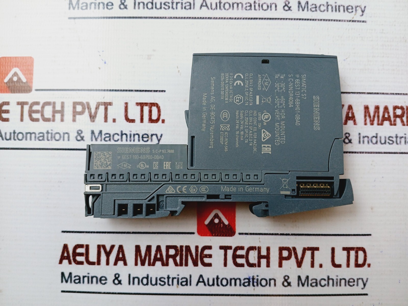 SIEMENS 6ES7131-6BH01-0BA0 SIMATIC S7 Digital Input Module 24VDC,90MA