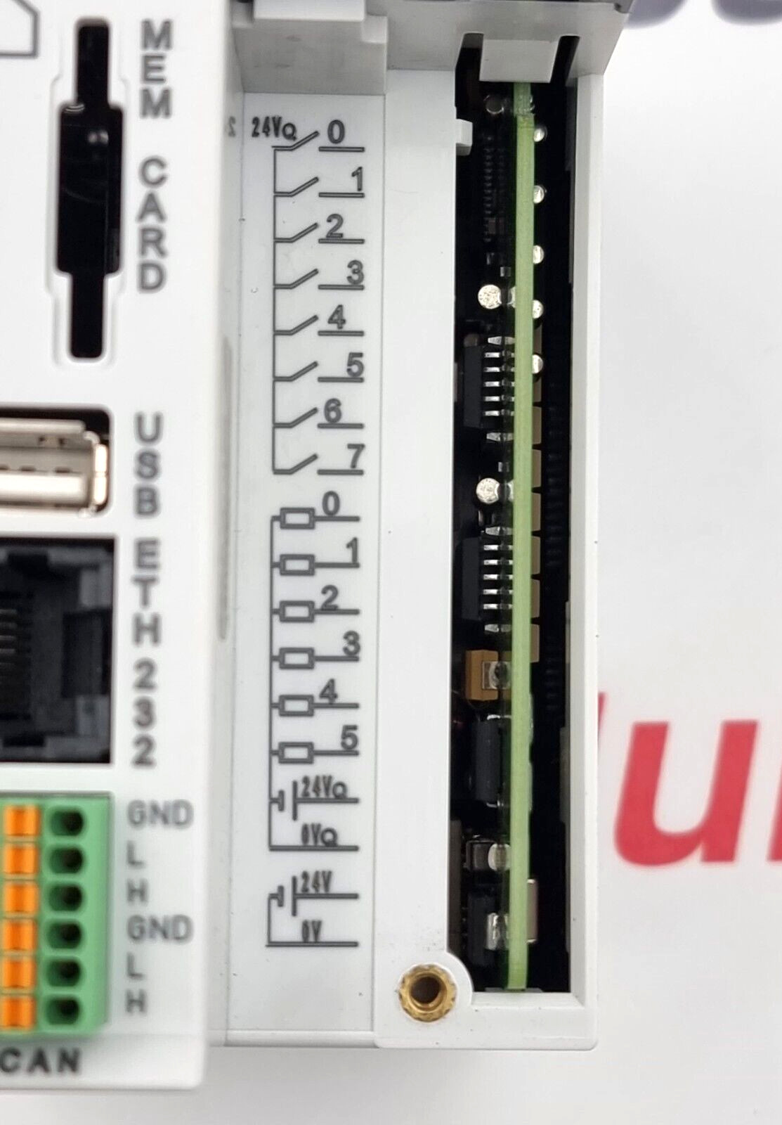EATON MOELLER XC-CPU201-EC512K-8DI-6DO-XV CPU Module