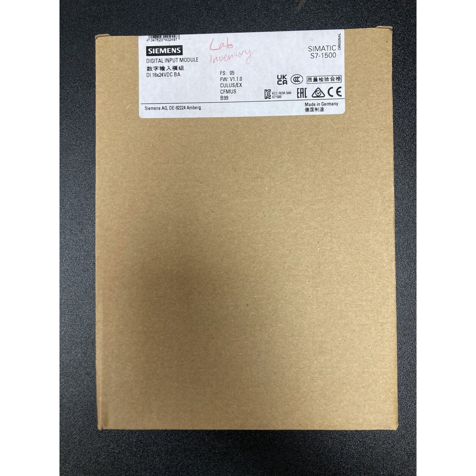 Siemens Analog Combo Module 6ES7 521-1BH10-0AA0 GQ2