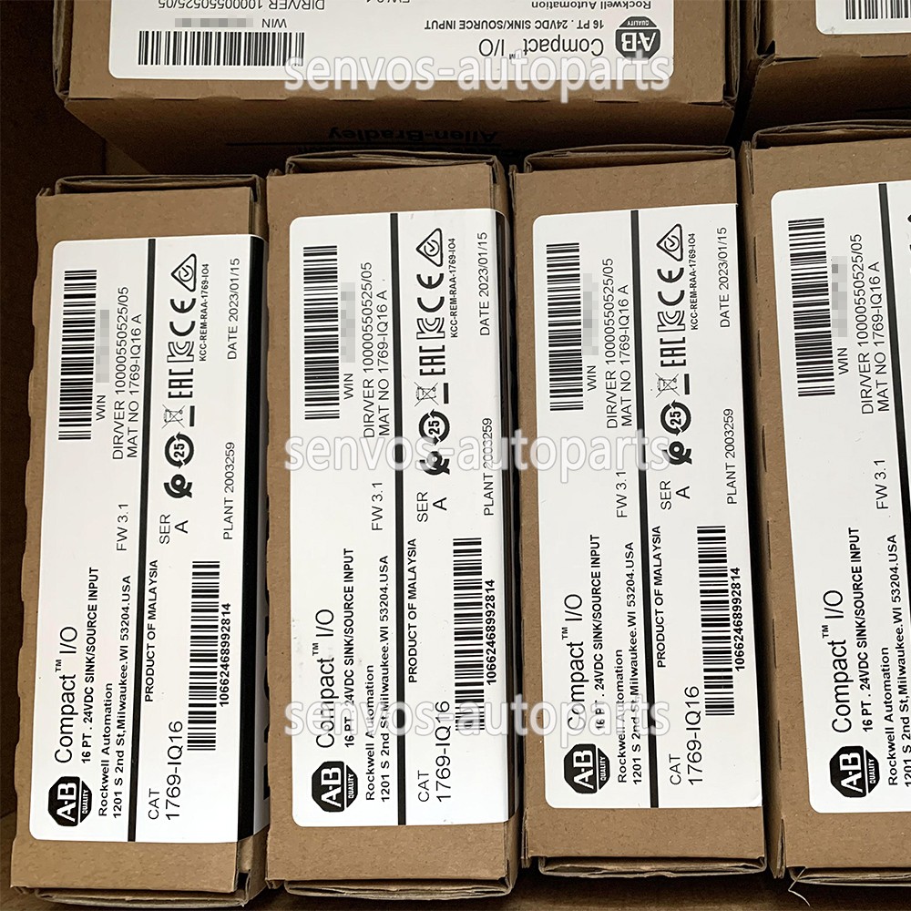 Allen Bradley 1769-IQ16 New Sealed CompactLogix 16 Pt 24VDC D/I Module 1769IQ16