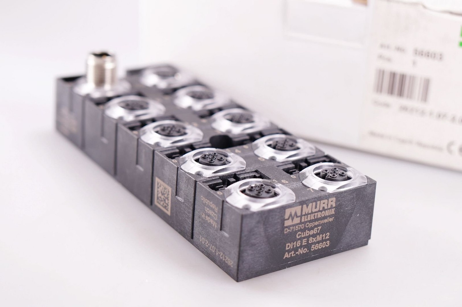 MURR ELEKTRONIK 56603 CUBE67 I/O Expansion Module 8× M12