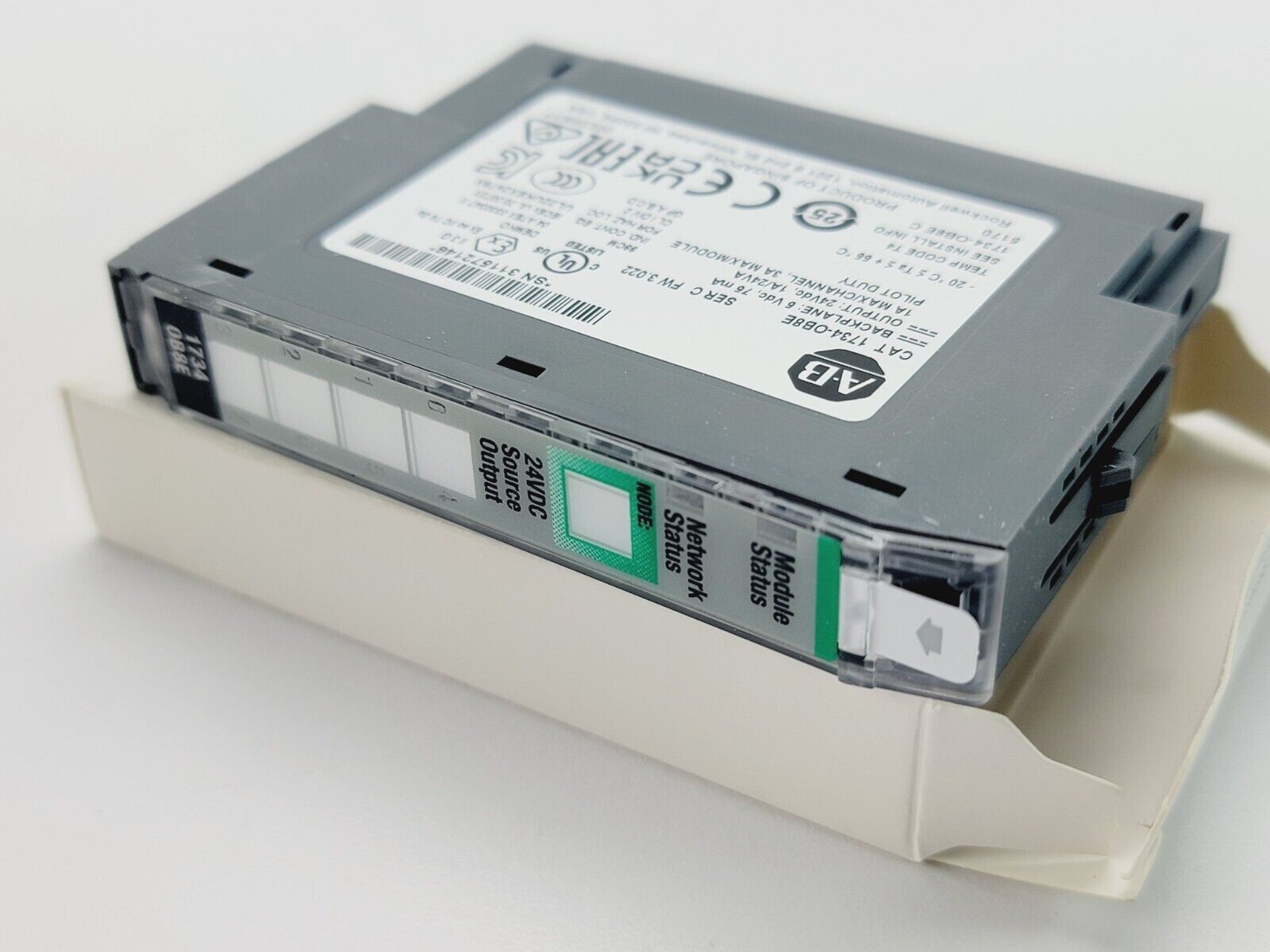 Allen Bradley 1734-OB8E Output Module Ser C 8 POINT 24VDC 8-Ch NEW 12/54box/snps