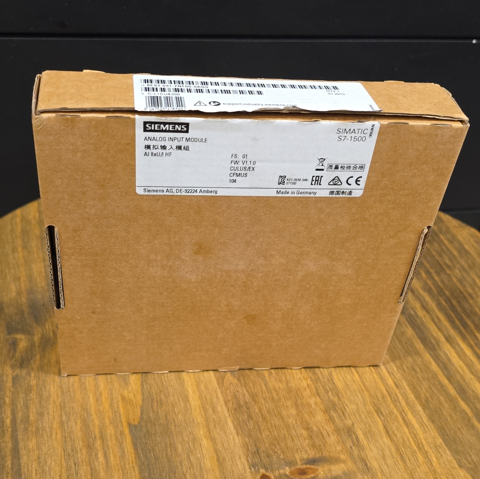 Siemens SIMATIC S7-1500 Analog Input Module 6ES7 531-7NF00-0AB0