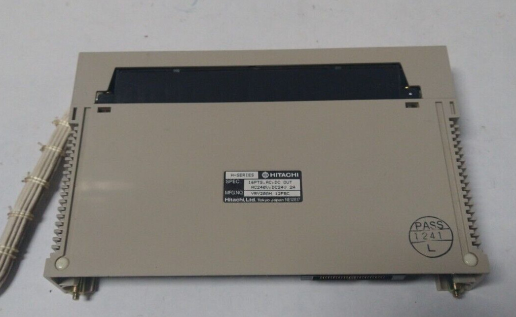 HITACHI YRY-20AH / YRY20AH H-Series Output Module 16PT AC/DC 240V 24V 2A Relay
