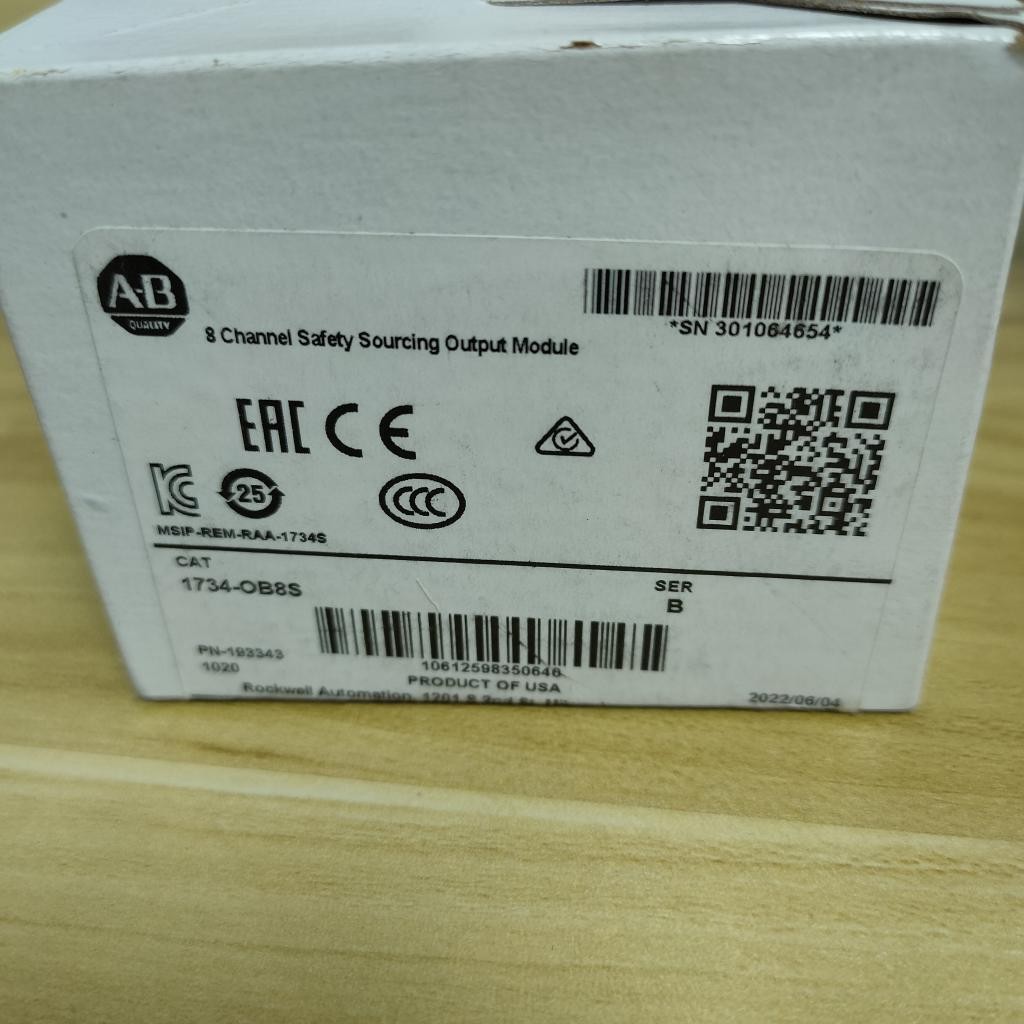 2023 New AB 1734-OB8S 1734OB8S Point I/O 8 Channel Safety Sourcing Output Module