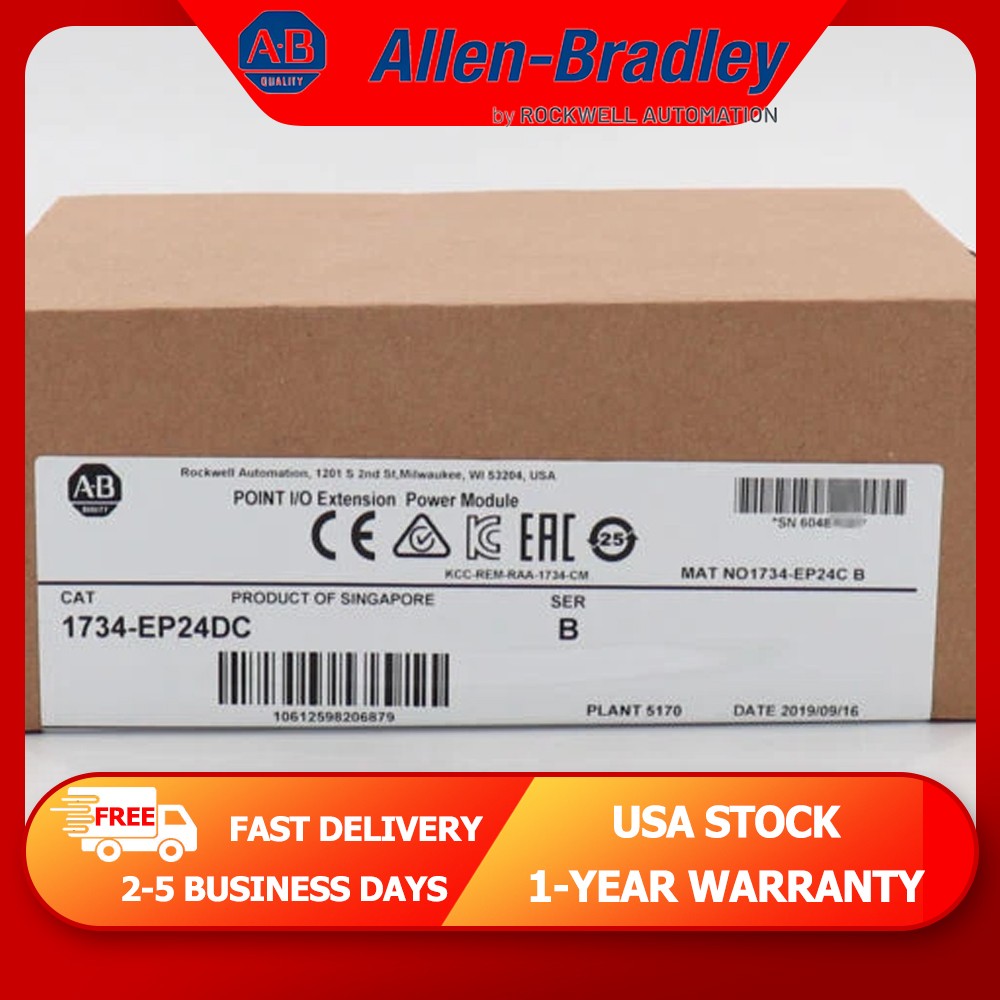 NEW Factory Sealed AB 1734-EP24DC /B POINT I/O 24VDC RTS Real US Stock